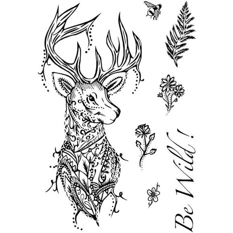 Creative Expressions Designer Boutique Doodle Deer A6 Clear Stamps (UMSDB101) (OUTLET) Creative Expressions Designer Boutique Doodle Deer A6 Clear Stamps (UMSDB101) (OUTLET)