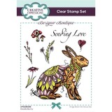 Creative Expressions Designer Boutique Doodle Bunny A6 Clear Stamps (UMSDB098) (OUTLET)