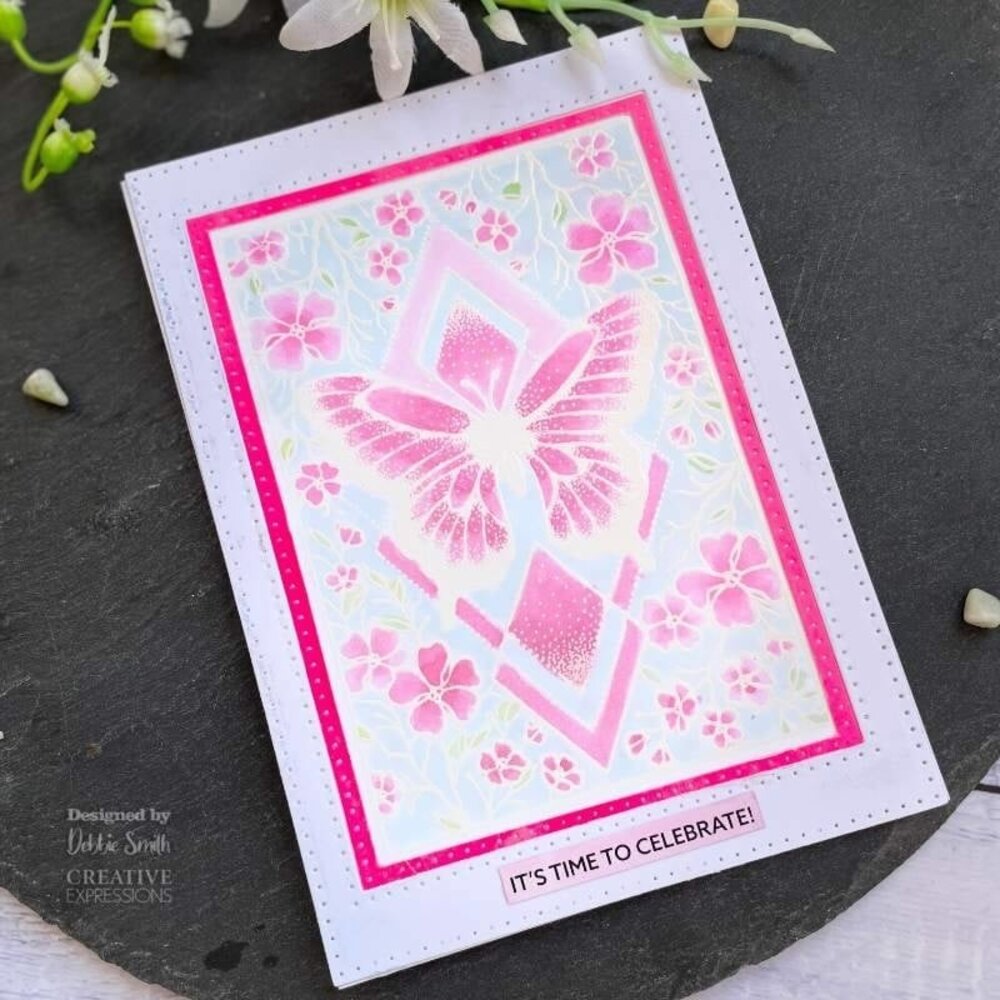 Creative Expressions Designer Boutique Clear Stamp A6 Apple Blossom Flutters (UMSDB097) (OUTLET) Creative Expressions Designer Boutique Clear Stamp A6 Apple Blossom Flutters (UMSDB097) (OUTLET)