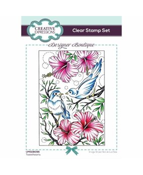 Creative Expressions Designer Boutique Clear Stamp A6 Tweethearts (UMSDB096) (OUTLET)