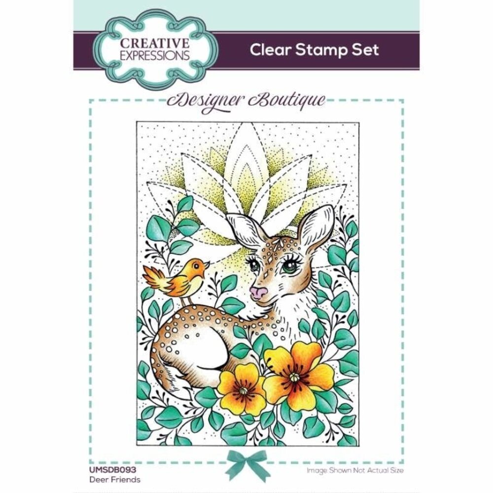 Creative Expressions Designer Boutique Clear Stamp A6 Deer Friends (UMSDB093) (OUTLET) Creative Expressions Designer Boutique Clear Stamp A6 Deer Friends (UMSDB093) (OUTLET)