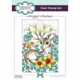 Creative Expressions Designer Boutique Clear Stamp A6 Deer Friends (UMSDB093) (OUTLET)