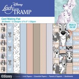 Creative Expressions Lady & The Tramp 8x8 Inch Card Making Pad (DYP0070) (OUTLET)