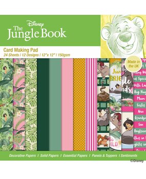 Creative Expressions The Jungle Book 12x12 Inch Card Making Pad (DYP0066) (OUTLET)
