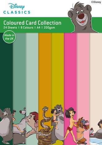 Creative Expressions The Jungle Book A4 Coloured Card Collection (DYP0041) (OUTLET)