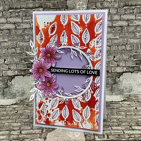 Creative Expressions Helen Colebrook Stencil A5 Leafy Trails (CEST088) (OUTLET)