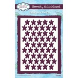 Creative Expressions Helen Colebrook Stencil A5 Star Lily Field (CEST087) (OUTLET)