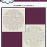 Creative Expressions Jamie Rodgers Stencil Outline Duo Circles (2pcs) (CEST080) (OUTLET)