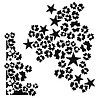 Creative Expressions Stencil 7x7 Inch Star Flower (CEST072) (OUTLET)