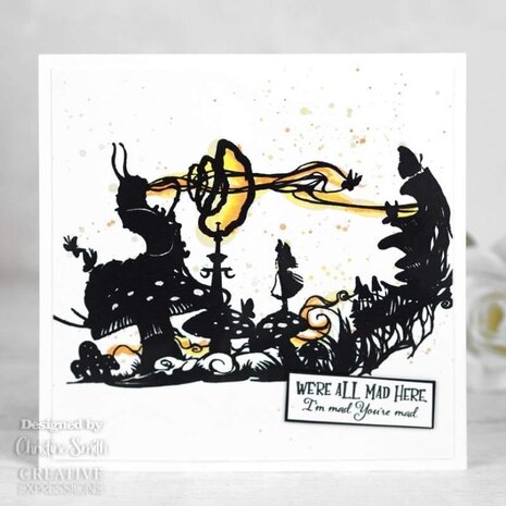 Creative Expressions Paper Panda Rubber Stamp A6 Who Are You? (CERPP012) (OUTLET)