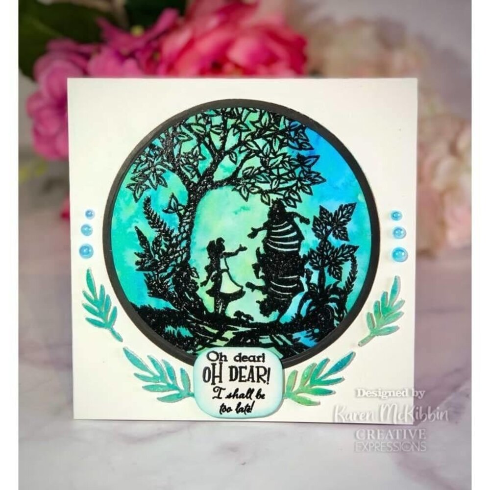 Creative Expressions Paper Panda Rubber Stamp A6 Tweedledum and Tweedledee (CERPP011) (OUTLET)