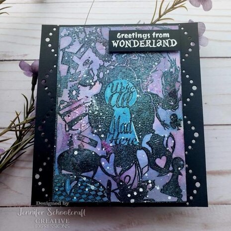 Creative Expressions Paper Panda Rubber Stamp A6 We're All Mad Here (CERPP008) (OUTLET) Creative Expressions Paper Panda Rubber Stamp A6 We're All Mad Here (CERPP008) (OUTLET)