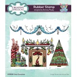 Creative Expressions Bonnita Moaby Rubber Stamp A6 Cosy Christmas (CER036) (OUTLET)