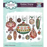 Creative Expressions Bonnita Moaby Rubber Stamp A6 Vintage Baubles (CER033) (OUTLET)