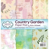Creative Expressions Helen Colebrook 8x8 Inch Paper Pad Country Garden (CEPP0016) (OUTLET)