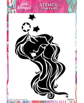 Creative Expressions Jane Davenport A4 Stencil Star Fairy (CEJDST010) (OUTLET)