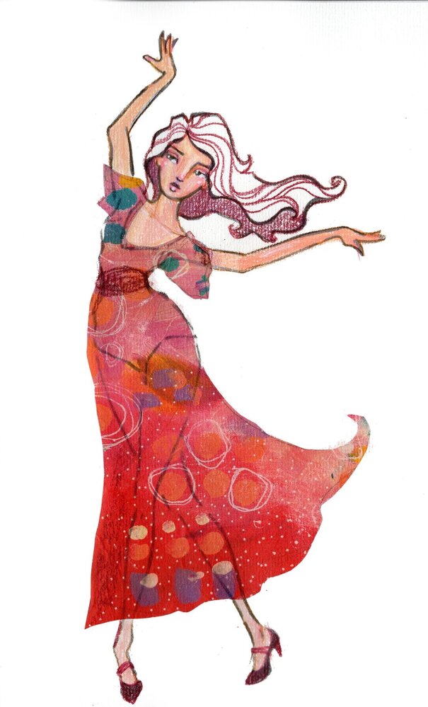 Creative Expressions Jane Davenport Stencil A4 Beautiful Dreamer (CEJDST004) (OUTLET)