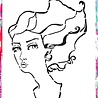 Creative Expressions Jane Davenport Stencil A4 Windswept Whimsy (CEJDST002) (OUTLET)