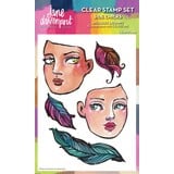 Creative Expressions Jane Davenport Clear Stamp Set SideChick (CEJDSC035) (OUTLET)