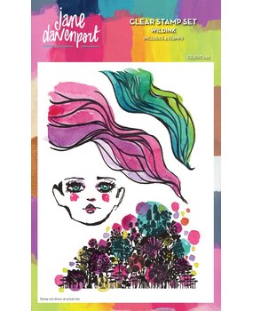 Creative Expressions Jane Davenport Clear Stamp Set WildInk (CEJDSC033) (OUTLET)