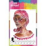 Creative Expressions Jane Davenport Clear Stamp Set Facetime (CEJDSC030) (OUTLET)