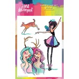 Creative Expressions Jane Davenport Clear Stamp Set Dear Me (CEJDCS021) (OUTLET)