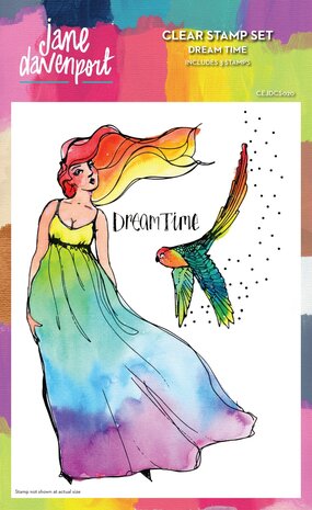 Creative Expressions Jane Davenport Clear Stamp Set Dream Time (CEJDCS020) (OUTLET)