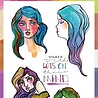 Creative Expressions Jane Davenport Clear Stamp Set Lots On Their Mind (CEJDCS018) (OUTLET)