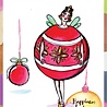 Creative Expressions Jane Davenport Clear Stamp Bauble Fairy (CEJDCS015) (OUTLET) Creative Expressions Jane Davenport Clear Stamp Bauble Fairy (CEJDCS015) (OUTLET)