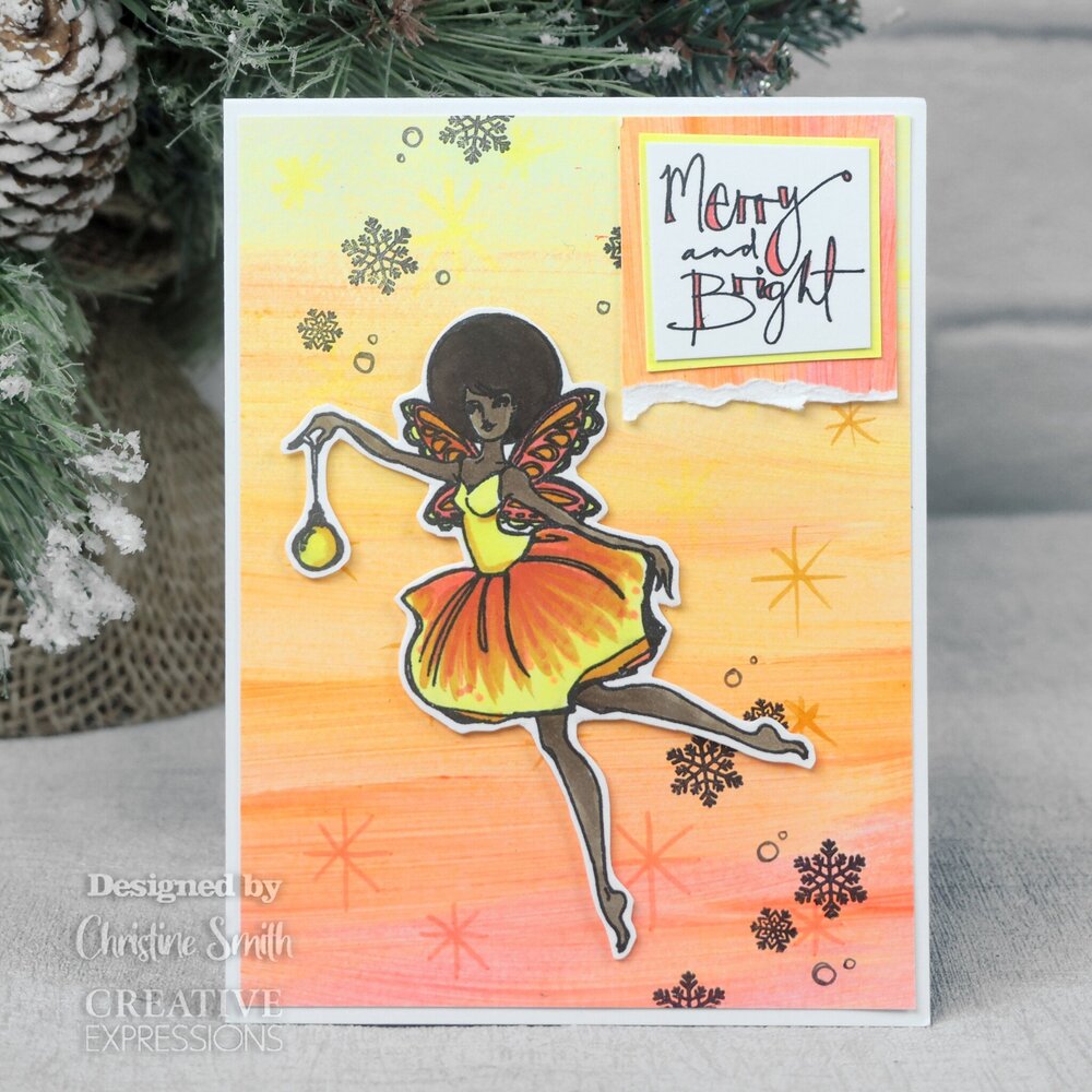 Creative Expressions Jane Davenport Clear Stamp Snowflake Fairy (CEJDCS014) (OUTLET) Creative Expressions Jane Davenport Clear Stamp Snowflake Fairy (CEJDCS014) (OUTLET)