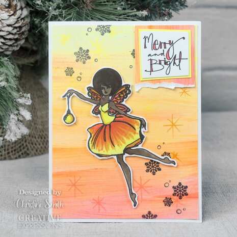 Creative Expressions Jane Davenport Clear Stamp Snowflake Fairy (CEJDCS014) (OUTLET) Creative Expressions Jane Davenport Clear Stamp Snowflake Fairy (CEJDCS014) (OUTLET)