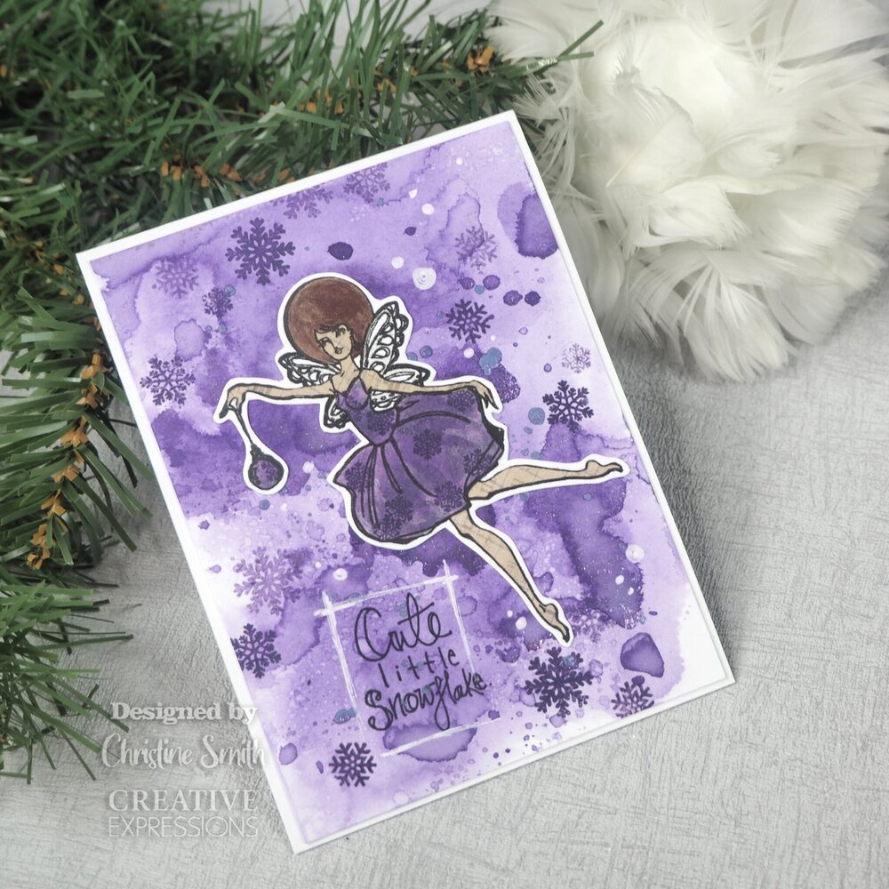Creative Expressions Jane Davenport Clear Stamp Snowflake Fairy (CEJDCS014) (OUTLET) Creative Expressions Jane Davenport Clear Stamp Snowflake Fairy (CEJDCS014) (OUTLET)