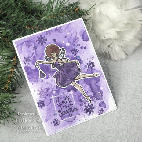 Creative Expressions Jane Davenport Clear Stamp Snowflake Fairy (CEJDCS014) (OUTLET) Creative Expressions Jane Davenport Clear Stamp Snowflake Fairy (CEJDCS014) (OUTLET)