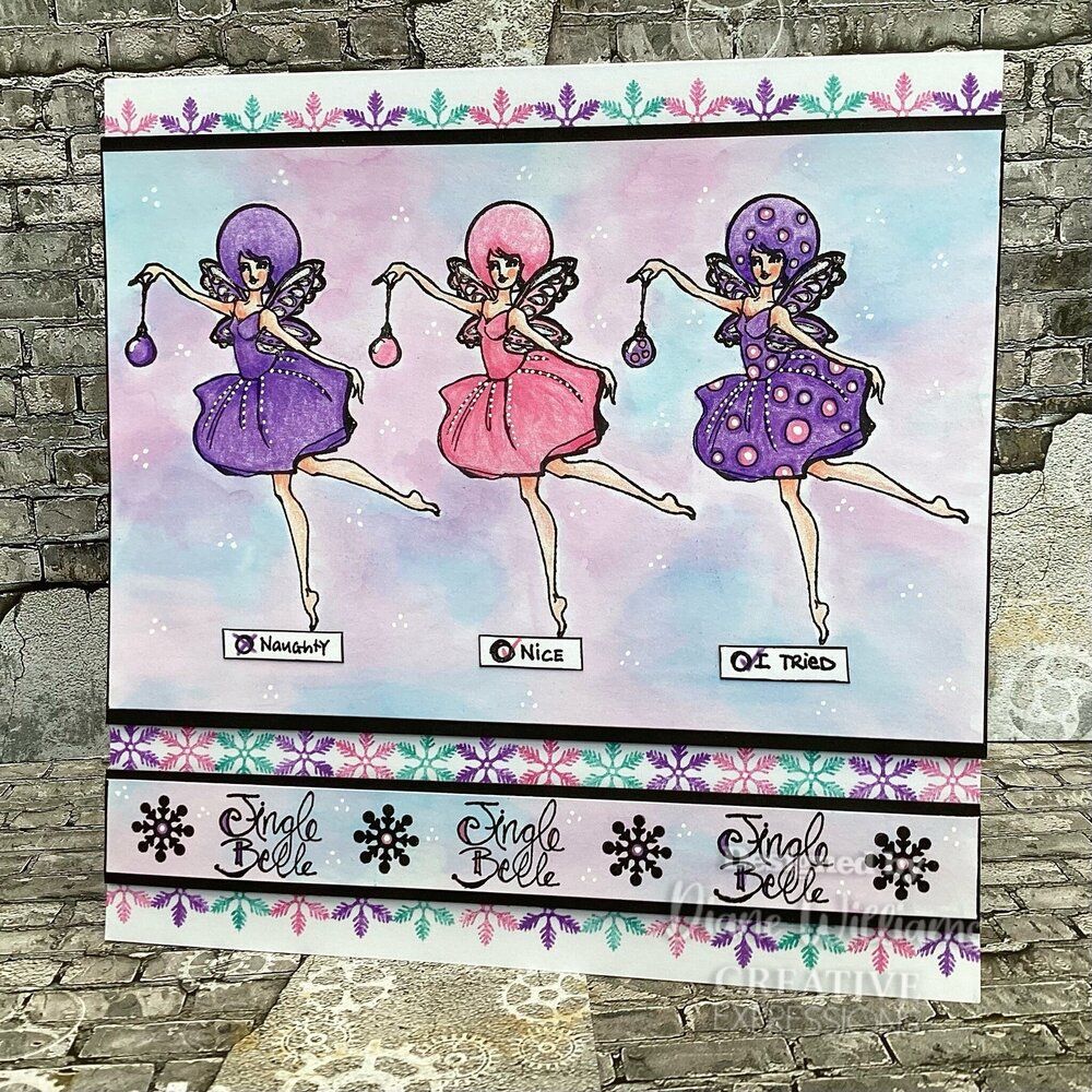 Creative Expressions Jane Davenport Clear Stamp Snowflake Fairy (CEJDCS014) (OUTLET) Creative Expressions Jane Davenport Clear Stamp Snowflake Fairy (CEJDCS014) (OUTLET)