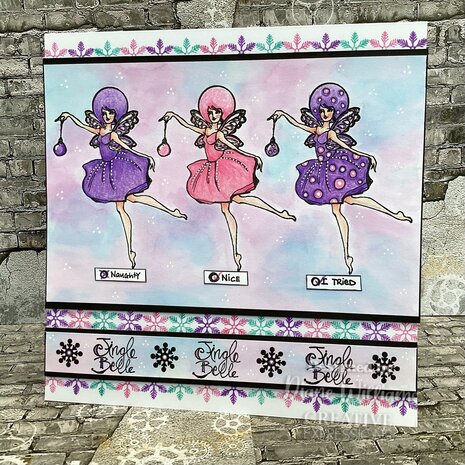 Creative Expressions Jane Davenport Clear Stamp Snowflake Fairy (CEJDCS014) (OUTLET) Creative Expressions Jane Davenport Clear Stamp Snowflake Fairy (CEJDCS014) (OUTLET)