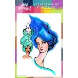 Creative Expressions Jane Davenport Clear Stamp Swirling Bardot (CEJDCS005) (OUTLET)