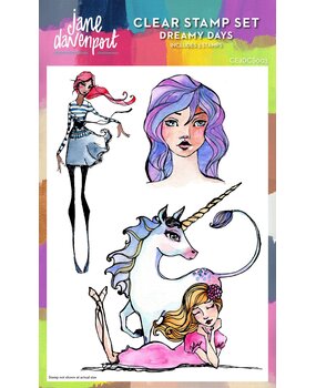 Creative Expressions Jane Davenport Clear Stamp Dreamy Days (CEJDCS003) (OUTLET)