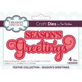 Creative Expressions Sue Wilson Craft Die Season's Greetings (CEDSS029) (OUTLET)