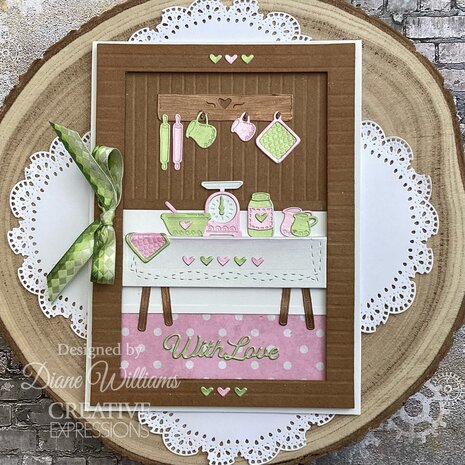 Creative Expressions Sam Poole Craft Die Rustic Homestead Stitched Doll (CEDSP029) (OUTLET)