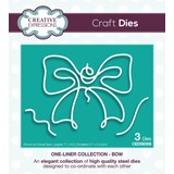 Creative Expressions Craft Dies One-Liner Collection Bow (CEDSE008) (OUTLET)