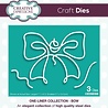 Creative Expressions Craft Dies One-Liner Collection Bow (CEDSE008) (OUTLET)