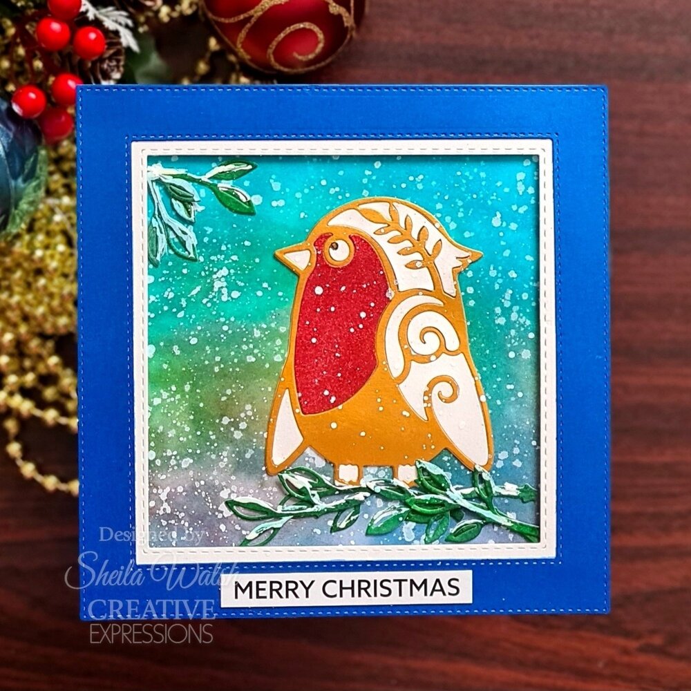Creative Expressions Cathie Shuttleworth Paper Cuts Festive Robin (CEDPC1247) (OUTLET) Creative Expressions Cathie Shuttleworth Paper Cuts Festive Robin (CEDPC1247) (OUTLET)