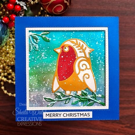 Creative Expressions Cathie Shuttleworth Paper Cuts Festive Robin (CEDPC1247) (OUTLET) Creative Expressions Cathie Shuttleworth Paper Cuts Festive Robin (CEDPC1247) (OUTLET)