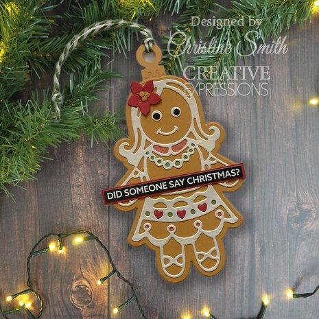 Creative Expressions Cathie Shuttleworth Paper Cuts Festive Gingerbread Girl (CEDPC1244) (OUTLET) Creative Expressions Cathie Shuttleworth Paper Cuts Festive Gingerbread Girl (CEDPC1244) (OUTLET)