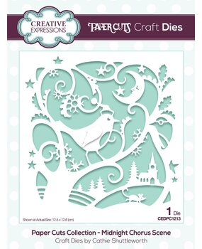 Creative Expressions Paper Cuts Midnight Chorus (CEDPC1213) (OUTLET)