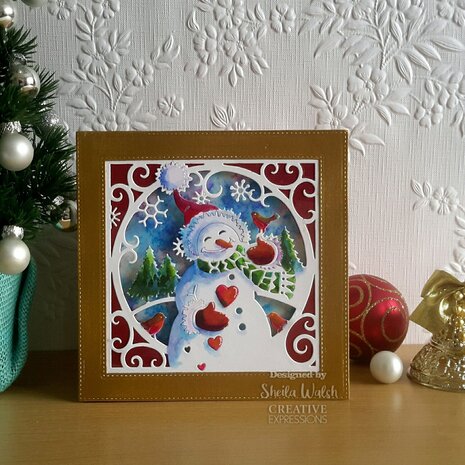 Creative Expressions Paper Cuts Frosty Cheer (CEDPC1211) (OUTLET)