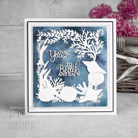 Creative Expressions Sue Wilson Craft Die Mini Expressions Duos To The Beach And Back (CEDME114) (OUTLET)