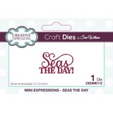 Creative Expressions Sue Wilson Craft Die Mini Expressions Seas The Day (CEDME112) (OUTLET)