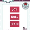 Creative Expressions Sue Wilson Craft Die Festive Panel Sentiments (CED3256) (OUTLET)