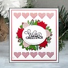 Creative Expressions Sue Wilson Craft Die Festive Heart Scalloped Border (CED3251) (OUTLET)